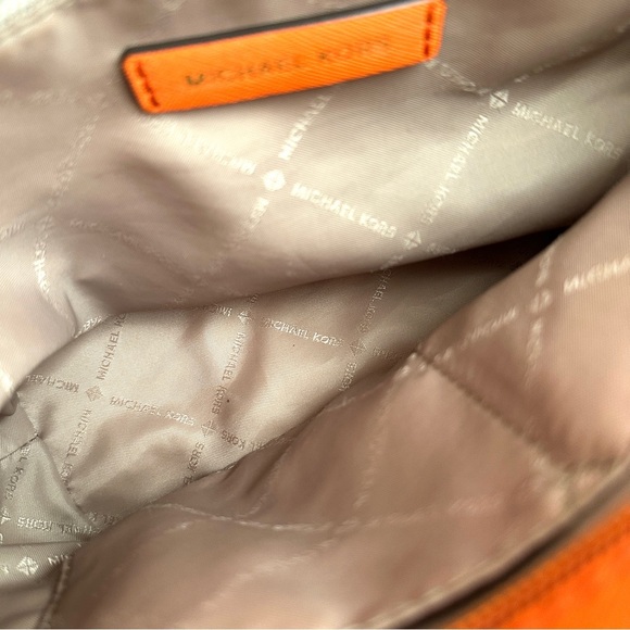 Michael Kors Orange Small Tote - Picture 6 of 7